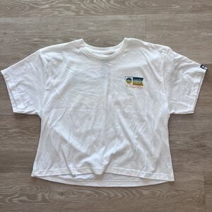 Salty Crew Crop Top White Women's-Size M